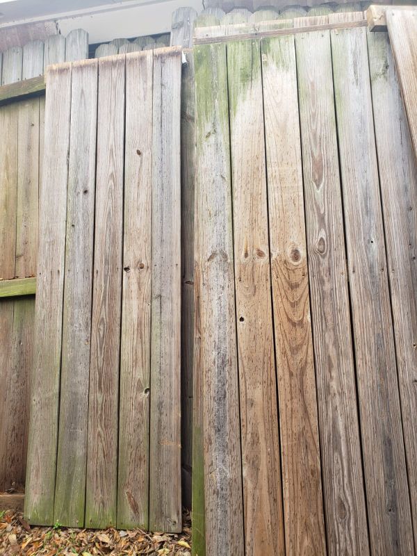 Madera de cedro usada para cerca de 8ft son 150 pies en buenas