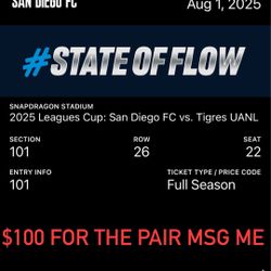 SDFC Tickets