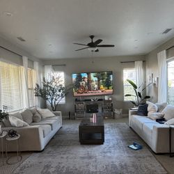 Living Room Sofa Set Orcale Custom Made Large Comfy 