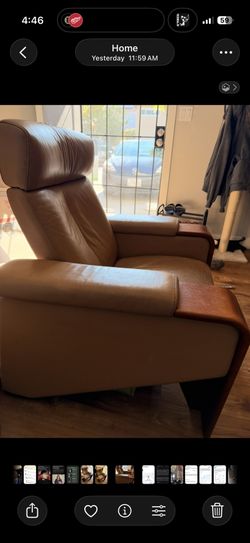 Reclining Sofa Chair (leather)