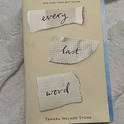 Every Last Word By Tamara Stone 
