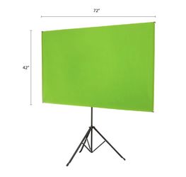 Portable Green Screen For Video Production, Photo Shoots, YouTube Twitch Etc