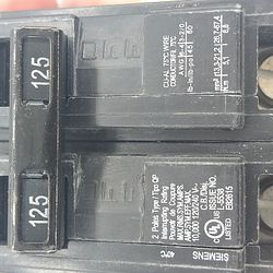 Circuit Breaker 125amp
