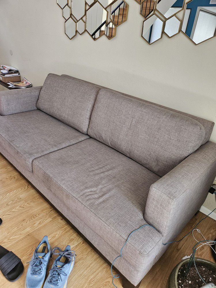 Custome Grey Couch 