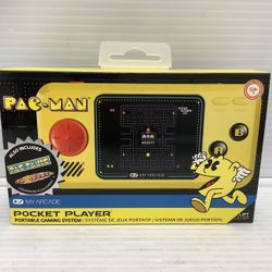 My Arcade PAC-MAN Pocket Player Portable Gaming System - Brand New