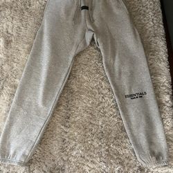 Grey Essentials Pant Size S Mans