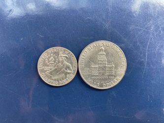 1976 Bicentennial Quarter and Half Dollar Set