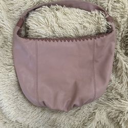 The Sak Leather Hobo Shoulder Bag – Blush Pink
