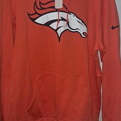 Denver Broncos Nike NFL Mens Large Hoodie, New with Tags
