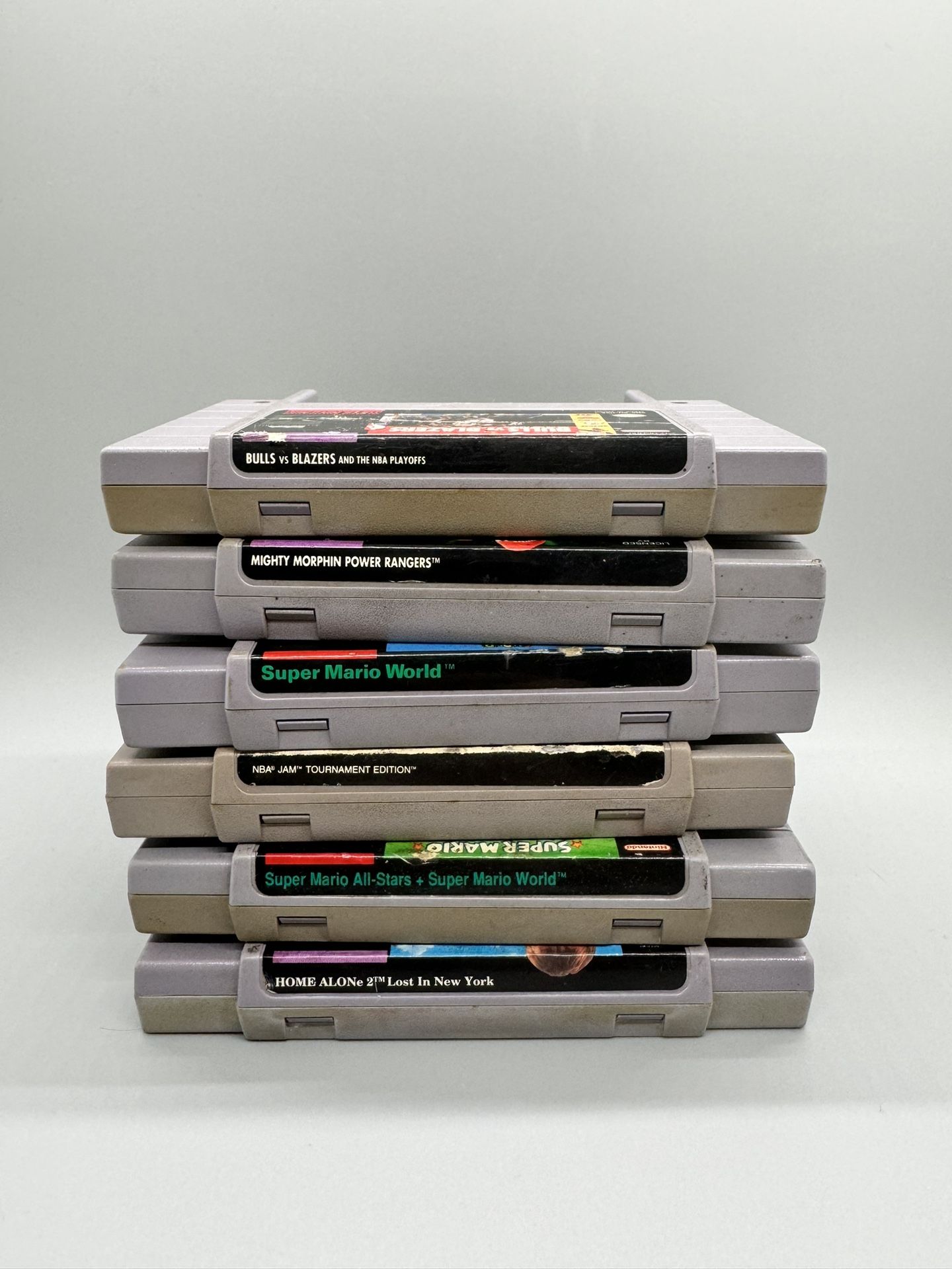 Super Nintendo games (SNES games)
