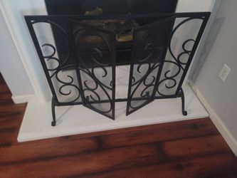 Fire place across