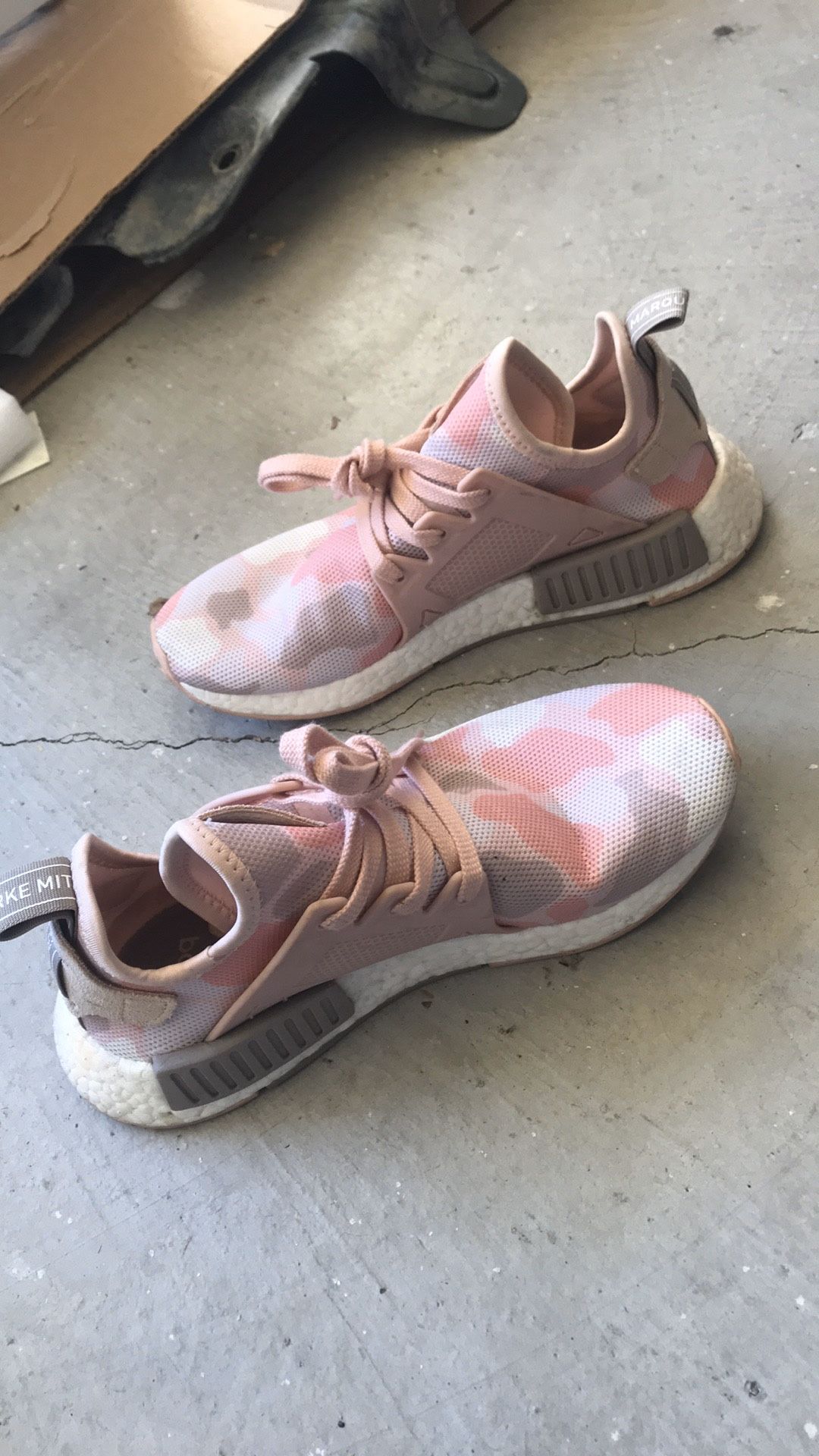 RARE Adidas NMD RX1 Pink Duck Camo