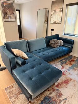 Rove Concepts- velvet couch