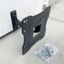 (NEW) $12 Universal TV Wall Mount 17-42 Inches Swivel Tilt Bracket, Max 55 Lbs
