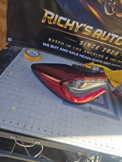 ACURA TLX TAIL LIGHT LEFT DRIVER LED 2021 2022 2023 OEM Perfect Condition 