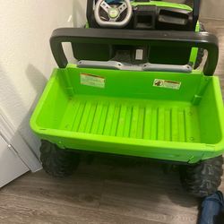 Ride on electric jeep