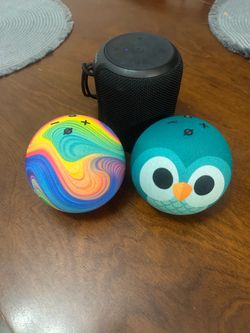 2 Alexas y bocina bluethooth por $30