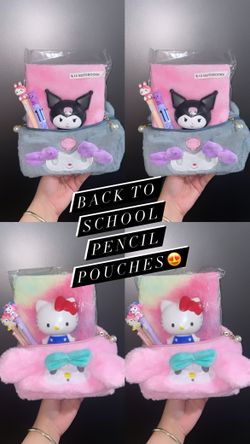 Hello Kitty Pencil Pouches ✏️✏️✏️