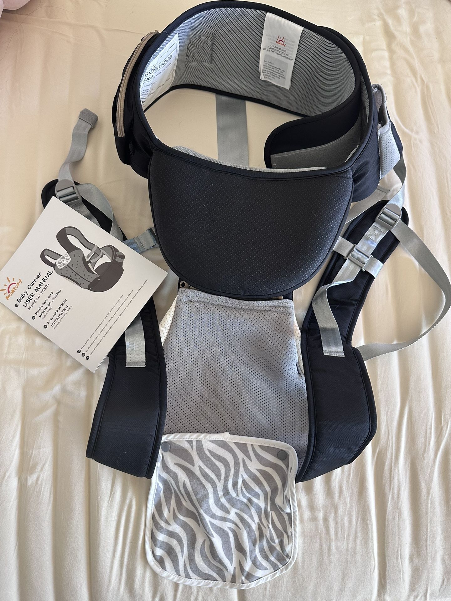 Safety-Certified 6-in-1 Baby Carrier Newborn to Toddler