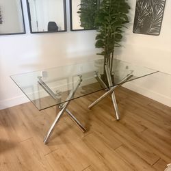 Glass Dining Table 