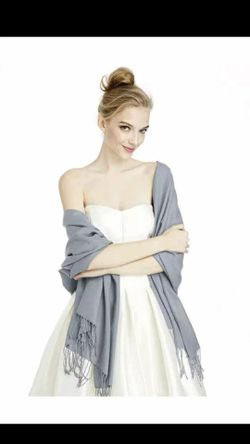 Dessy Pashmina Shawl- gray