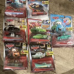 Disney Pixar Cars Metal Die Cast 7 Pieces