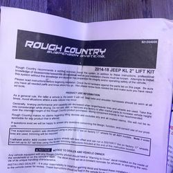 Rough country 2” Leveling Kit For Jeep