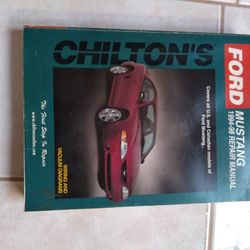 Shelton's Ford Mustang 1994 Repair Manual Book