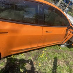 2019 Tesla model 3 long Range DOORS ONLY