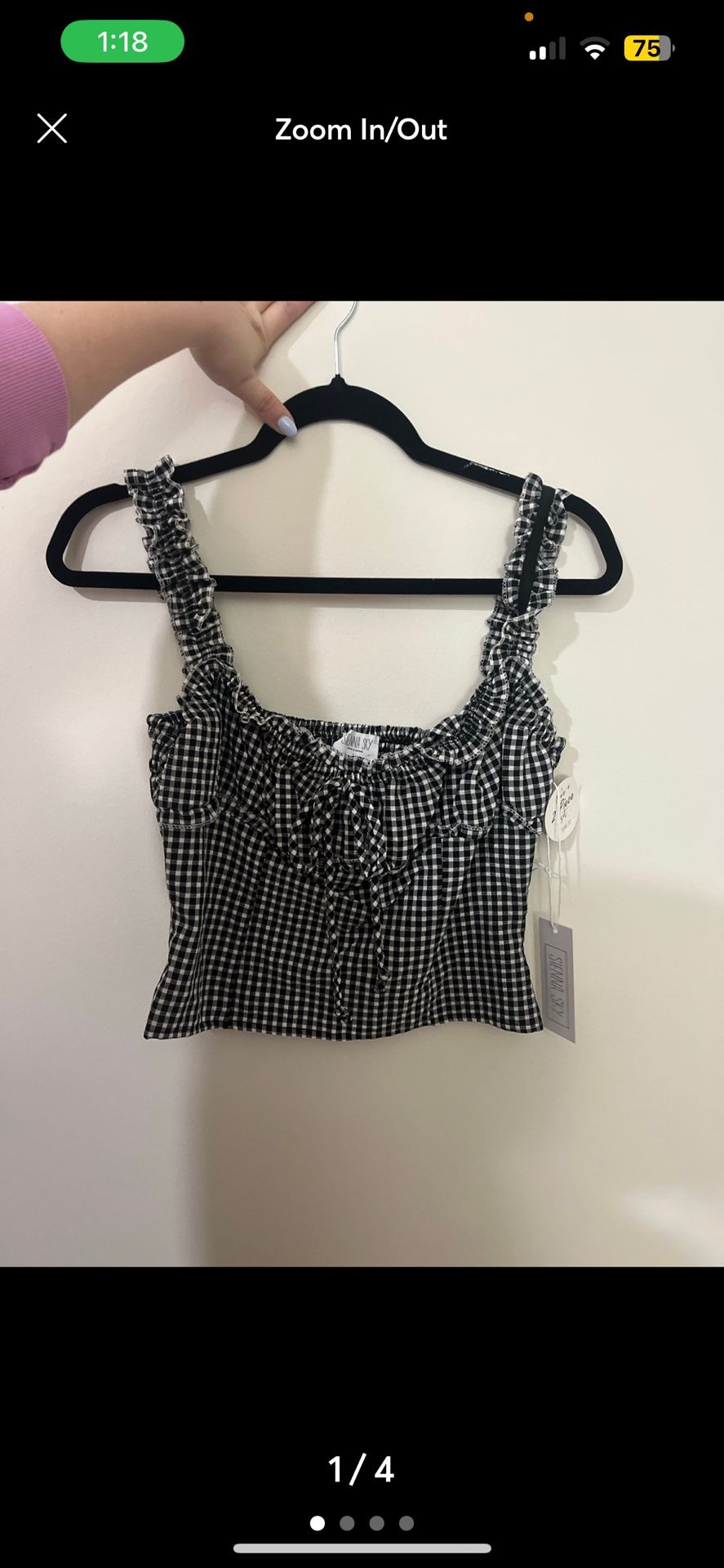 Crop Tank With Shirt