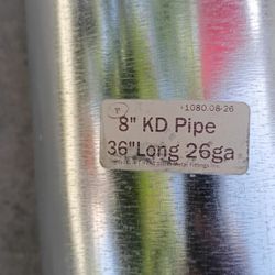 KD Pipa 8" X36" Hvac