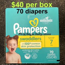 Pampers Swaddlers Size 7