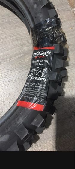 Brand new dirt bike tire