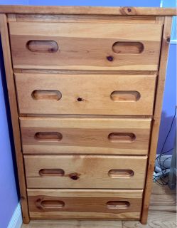 Solid pine dresser/ shelf
