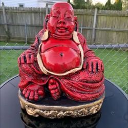 The Red Fat Belly Buddha