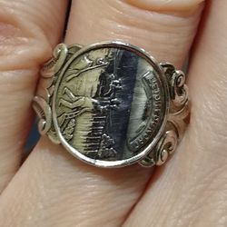 Size 6 Minnesota Sterling Silver Spoon Style Ring! 💍