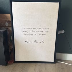 Hanging Picture Motivational