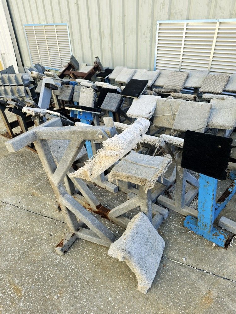 Steel Boat Stands