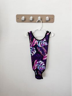 Coco Vida Reversible Girls Leotard Youth Medium