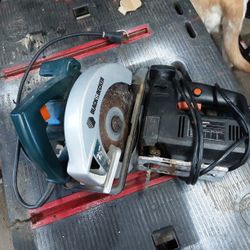 Black And Decker Circ Saw And Jig Saw For Sale