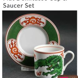 Espresso Cups 8 Cups And 5 Saucers 