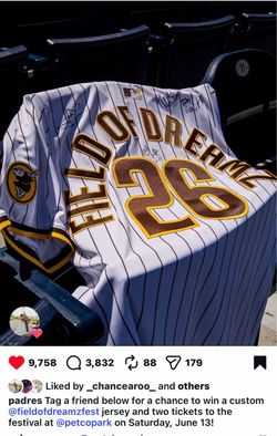 Slightly stoopid padres Jersey !