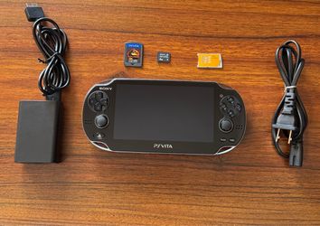 Sony PlayStation PS Vita 3G Wi-Fi Black Handheld Console PCH-1101