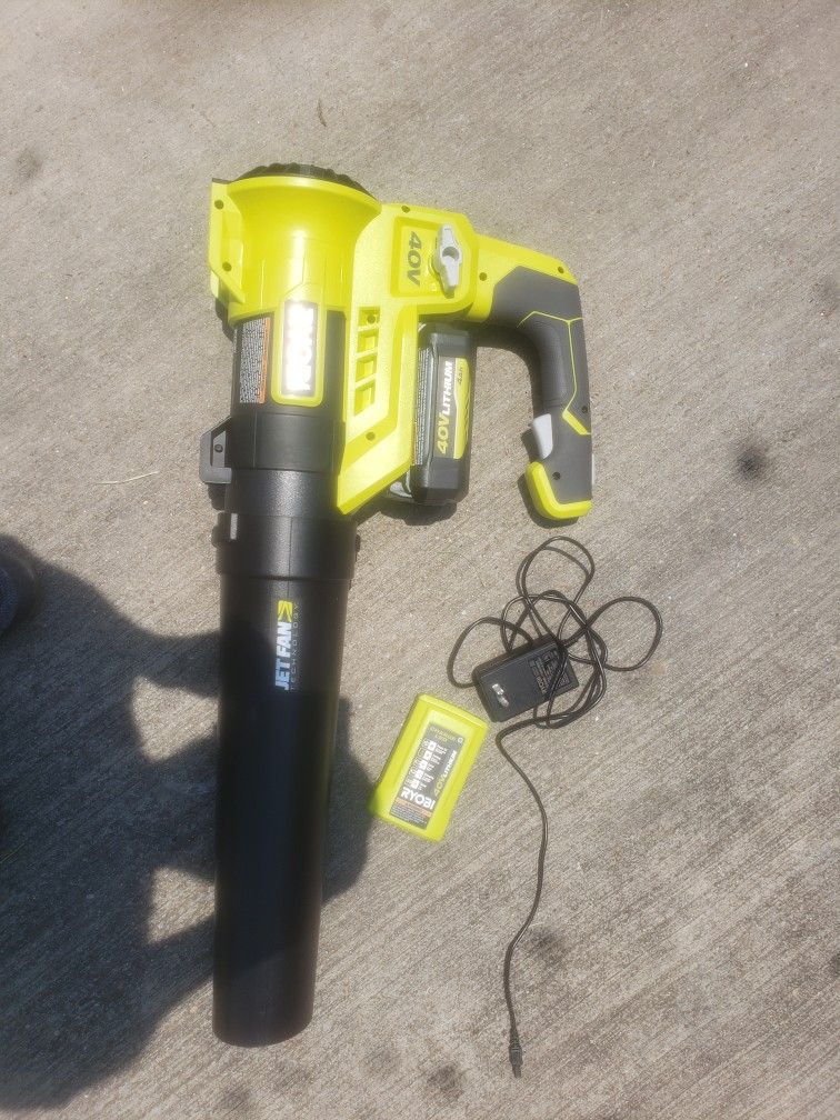 Ryobi 40v Brushless Blower