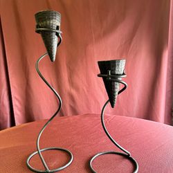 Black Candle Holders 
