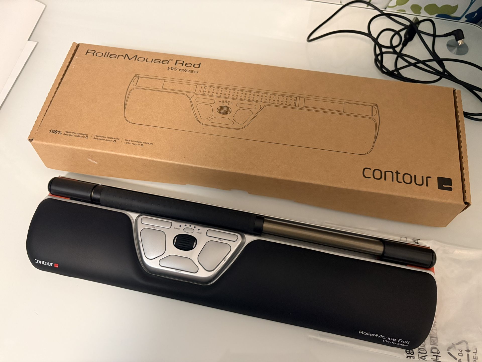 Contour RollerMouse Red