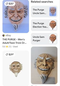 The PURGE MENS ADULT MASK