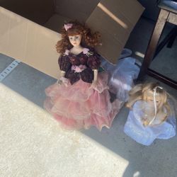 FREE!!!  72 Antique/vintage Dolls.  Need Gone Today
