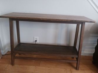 Beautiful Wooden Entry Table