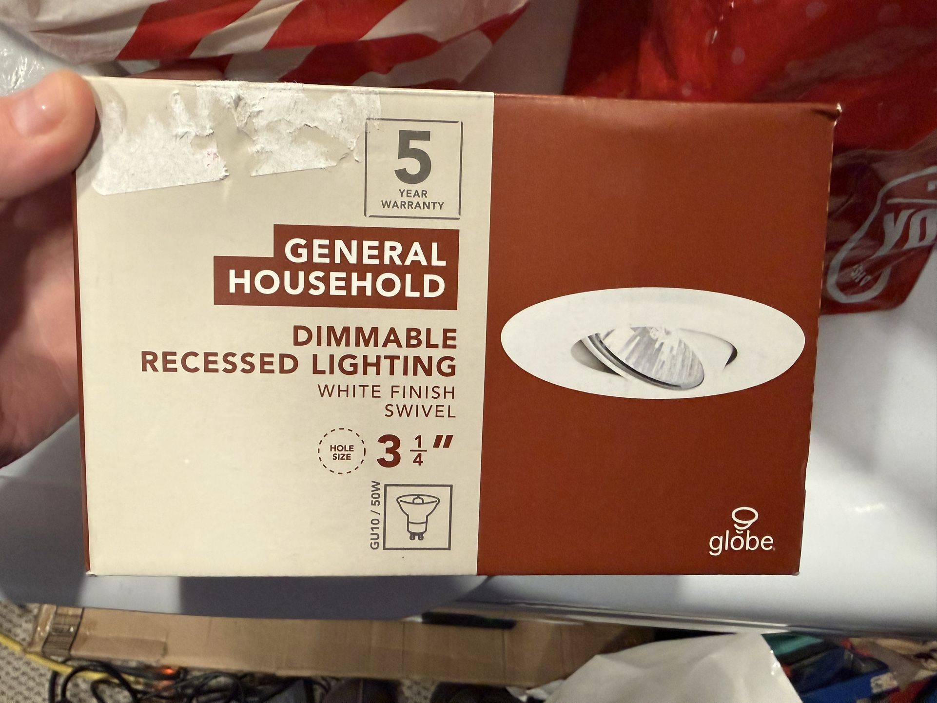 New Recessed Light. - Needs Light Bulb 